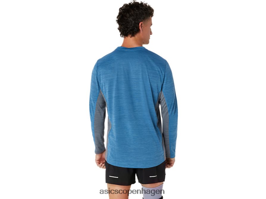 Asics train sana langærmet azurblå/metropol Z206F6604