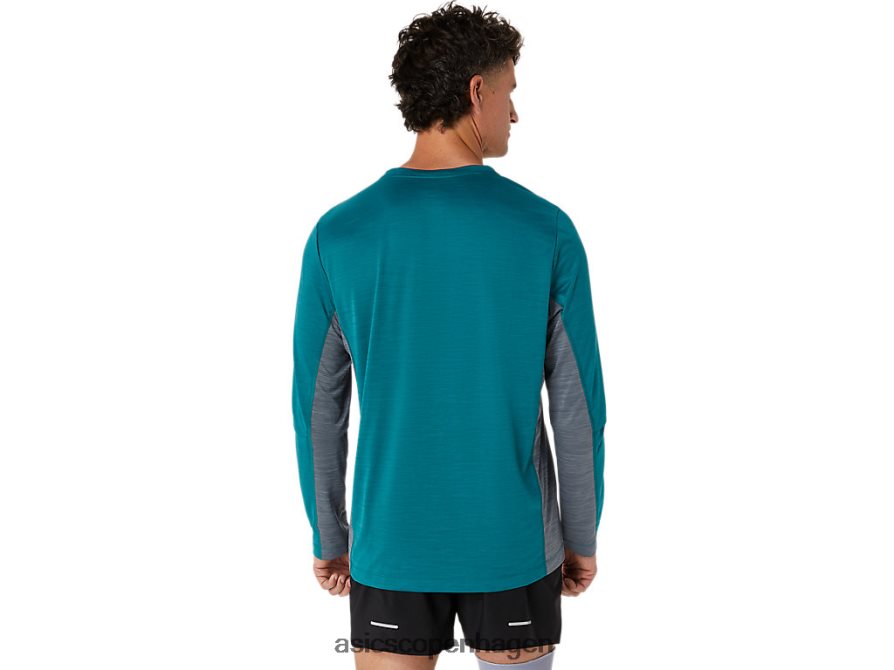 Asics train sana langærmet fløjlsfyr/metropol Z206F6618