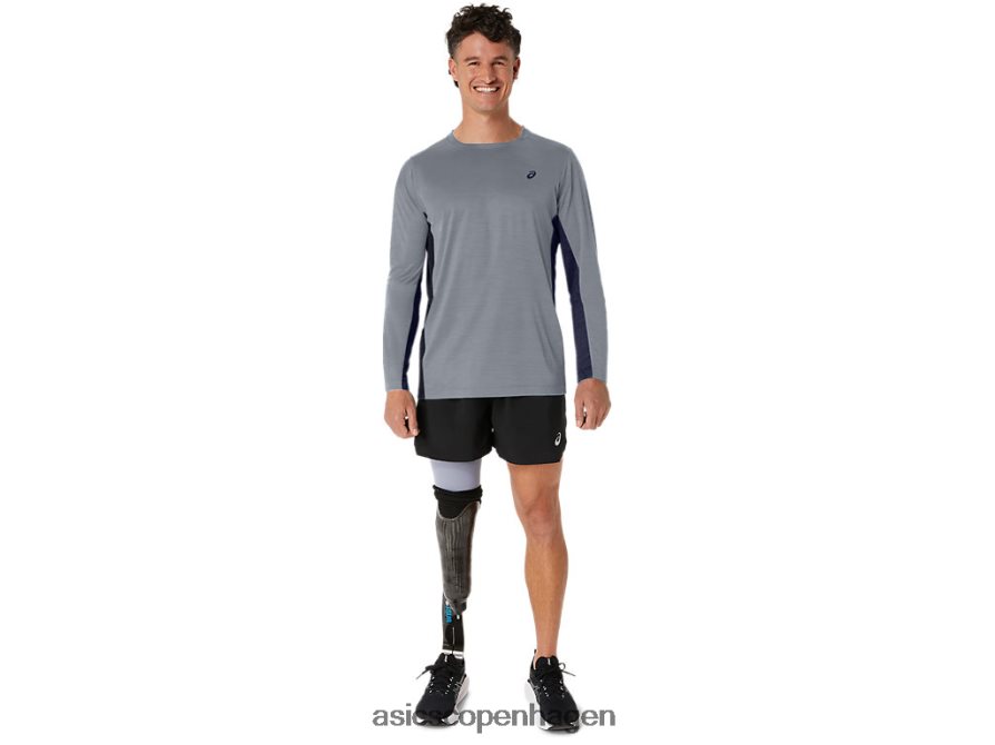 Asics train sana langærmet sheet rock/peacoat Z206F6211