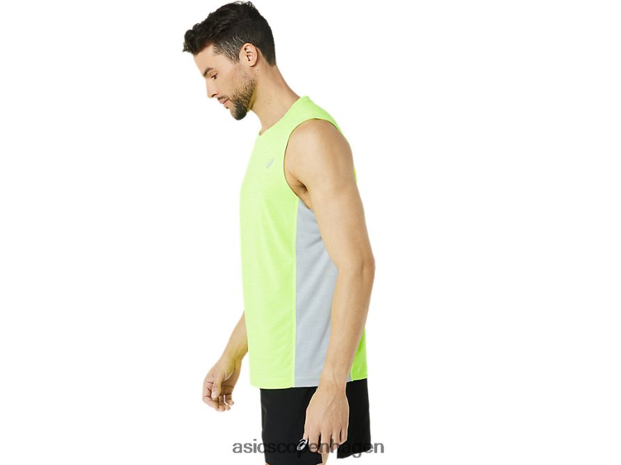 Asics træne sana muskeltank hazard grøn/piemontegrå Z206F61372