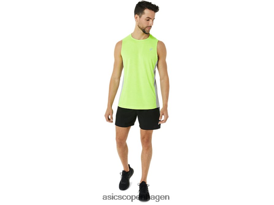 Asics træne sana muskeltank hazard grøn/piemontegrå Z206F61372