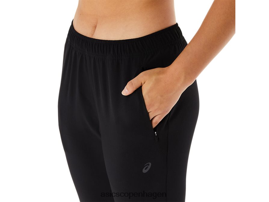 Asics træning core stretch vævede bukser ydeevne sort Z206F62217