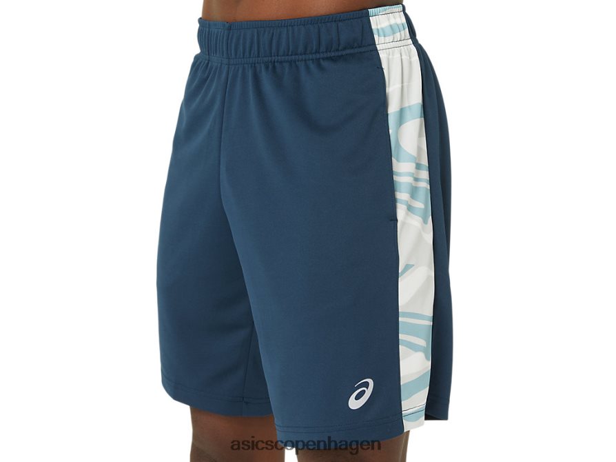 Asics træning kort fransk blå/polar nuance Z206F694