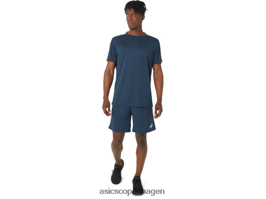 Asics træning kort fransk blå/polar nuance Z206F694