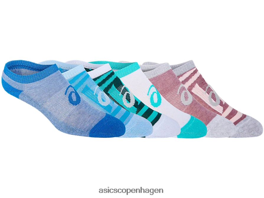 Asics ungdomsinvasion no show pink salt/digital aqua/havglas Z206F61886