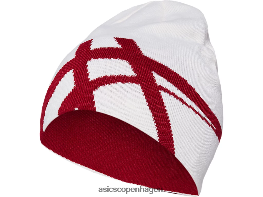 Asics unisex beanie handske sæt birk/tranebær Z206F6837