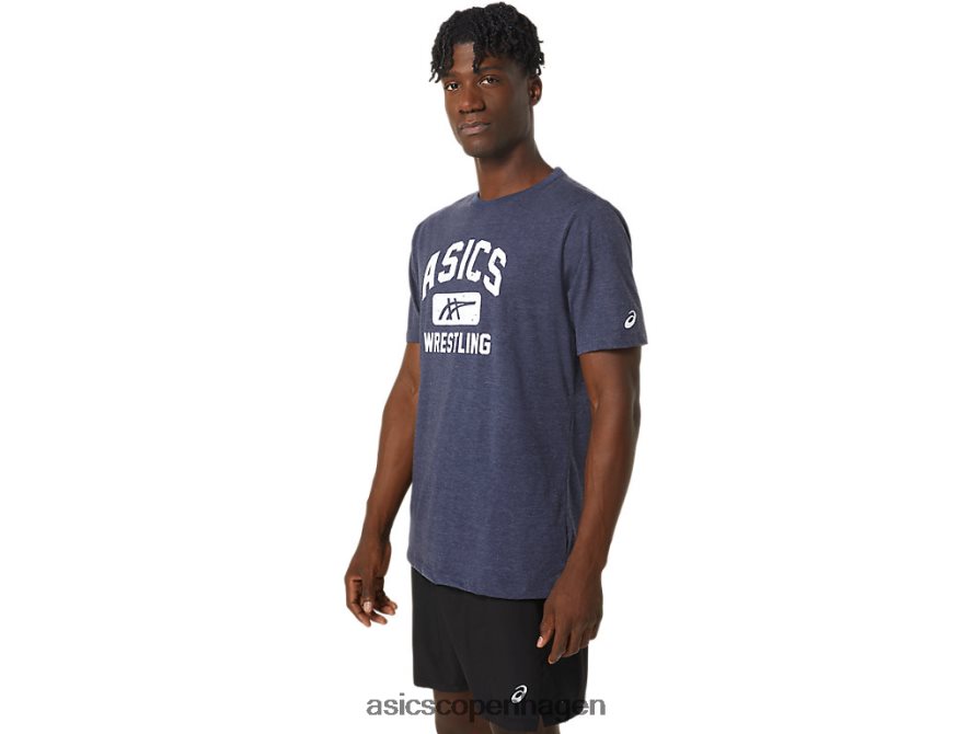 Asics unisex wrestling grafisk t-shirt ærtelyng Z206F6826
