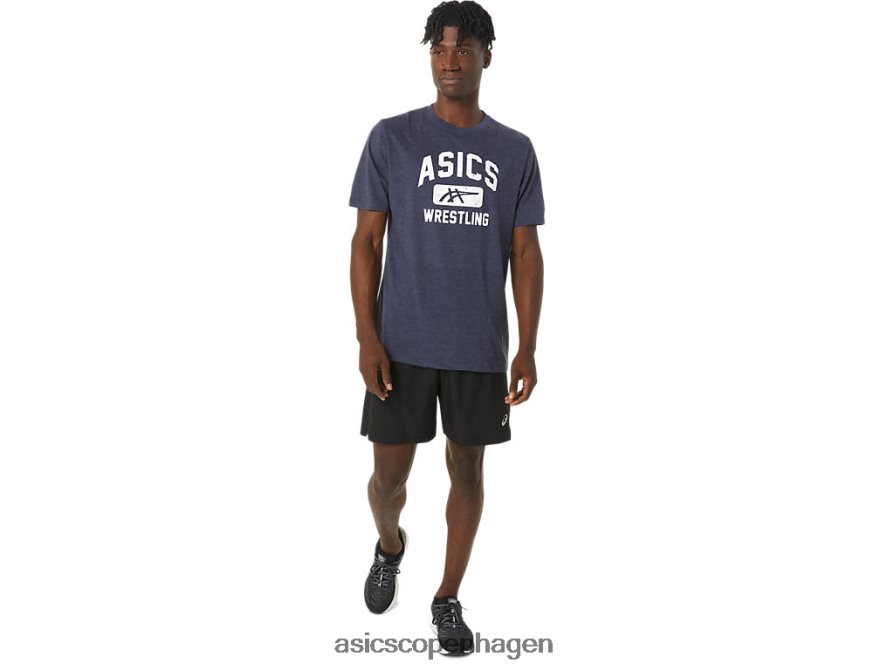 Asics unisex wrestling grafisk t-shirt ærtelyng Z206F6826