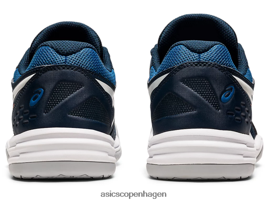 Asics upcourt 4 klasse skole fransk blå/hvid Z206F64425