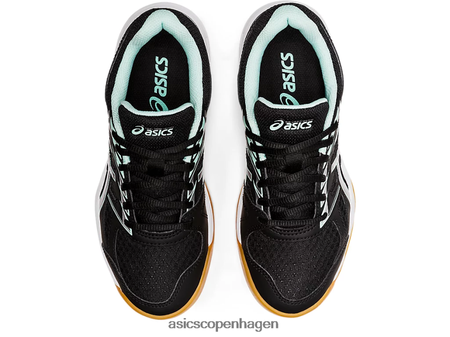 Asics upcourt 4 klasse skole sort/frisk is Z206F64456