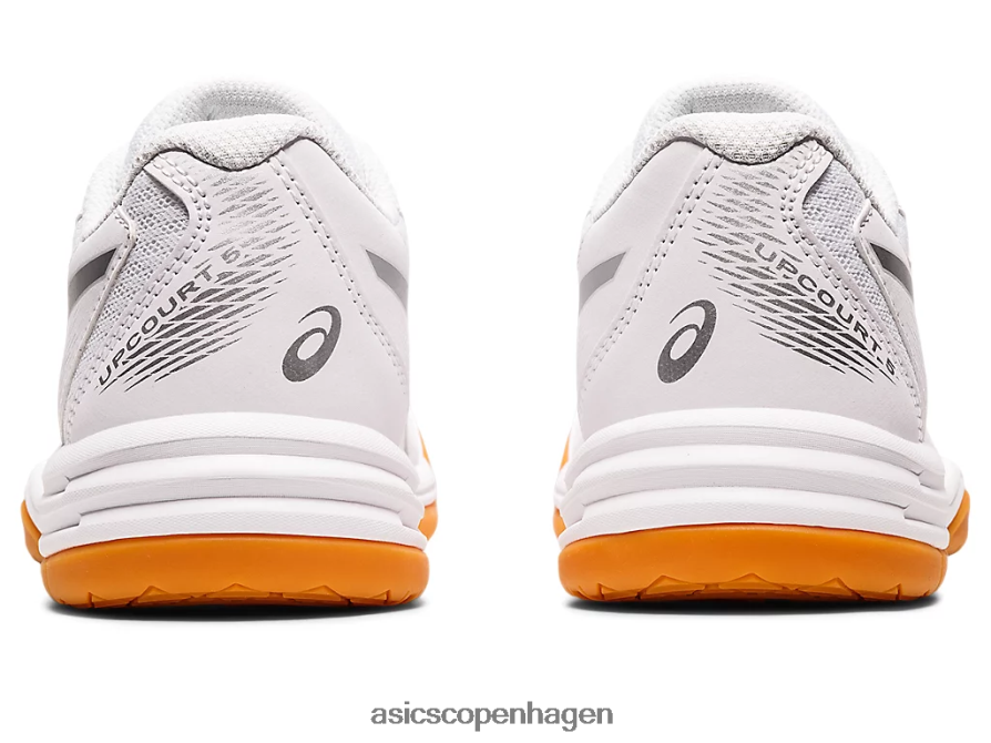 Asics upcourt 5 klasse skole hvid/ren sølv Z206F64388