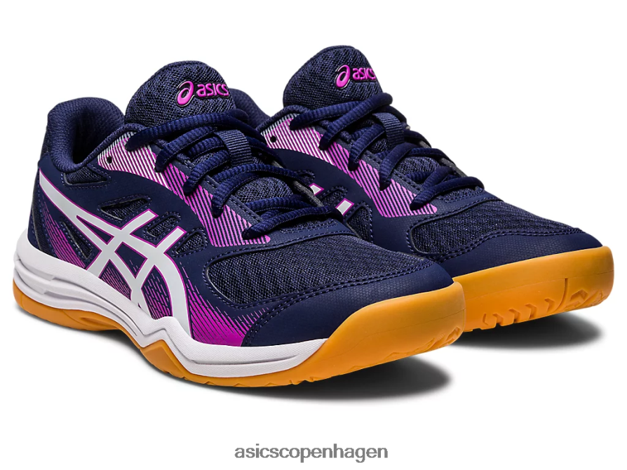 Asics upcourt 5 klasse skole peacoat/orkidé Z206F64266