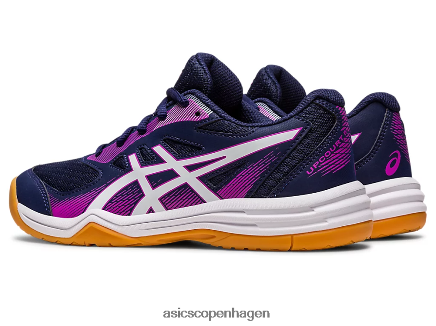 Asics upcourt 5 klasse skole peacoat/orkidé Z206F64266