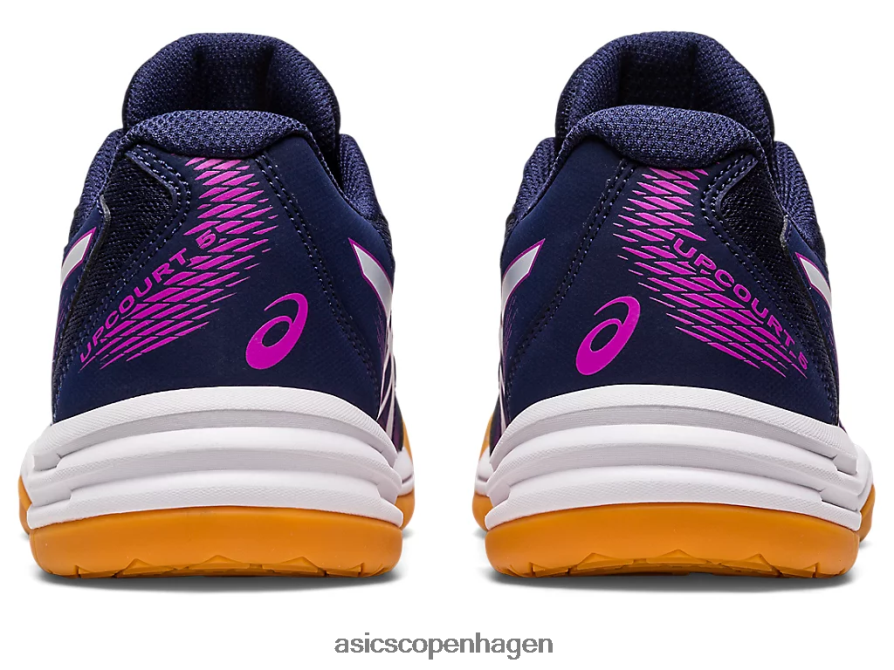 Asics upcourt 5 klasse skole peacoat/orkidé Z206F64266