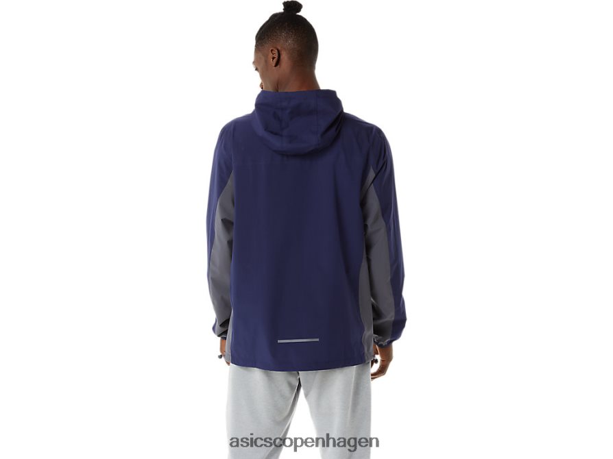 Asics vandtæt jakke peacoat/bærer grå Z206F61401