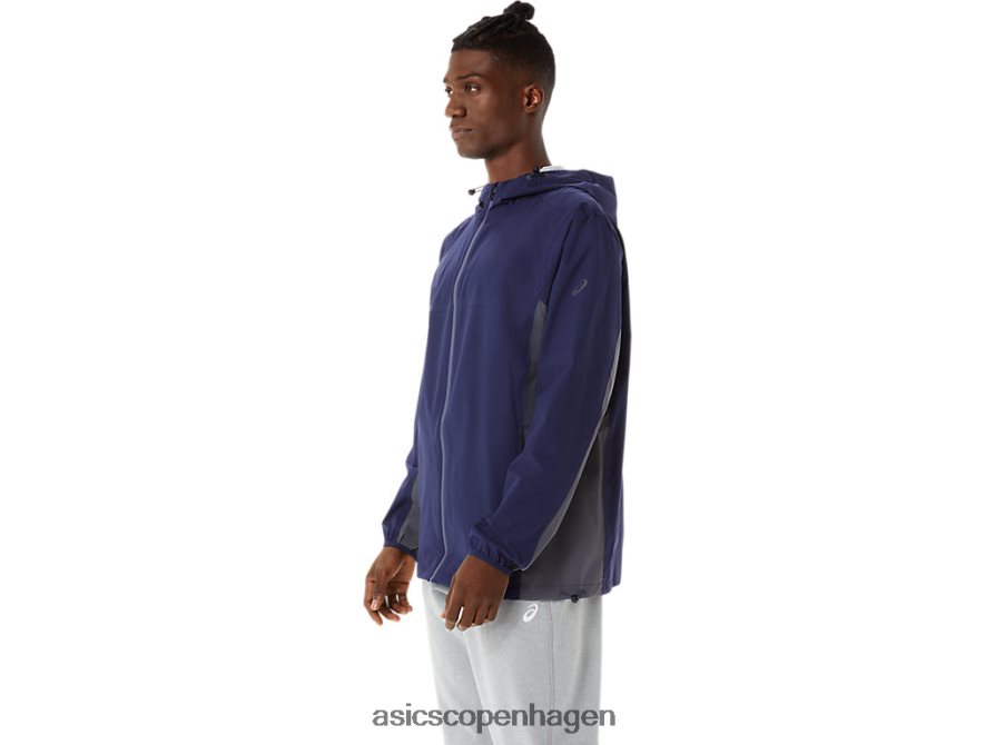 Asics vandtæt jakke peacoat/bærer grå Z206F61401