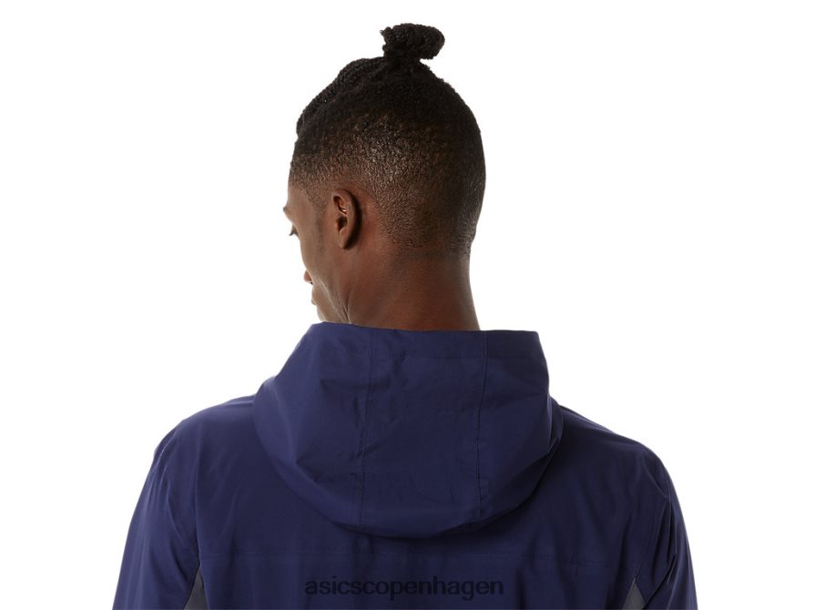 Asics vandtæt jakke peacoat/bærer grå Z206F61401