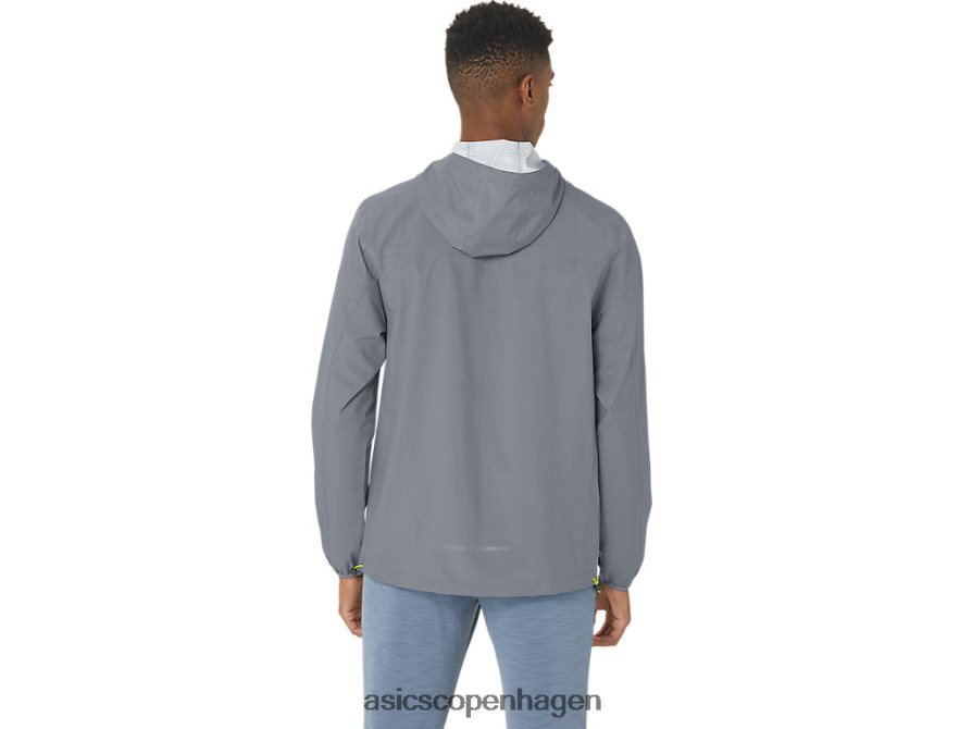 Asics vandtæt jakke sheet rock/limeskal Z206F6246