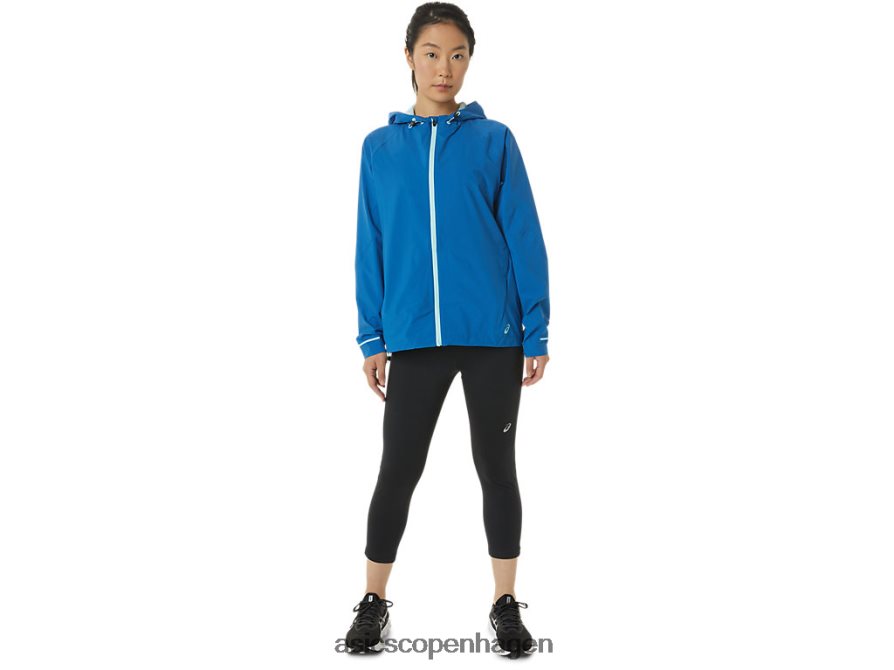 Asics vandtæt jakke søkørsel/klar blå Z206F63341
