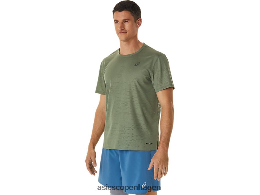 Asics ventilate actibreeze kortærmet top lav grøn Z206F61042