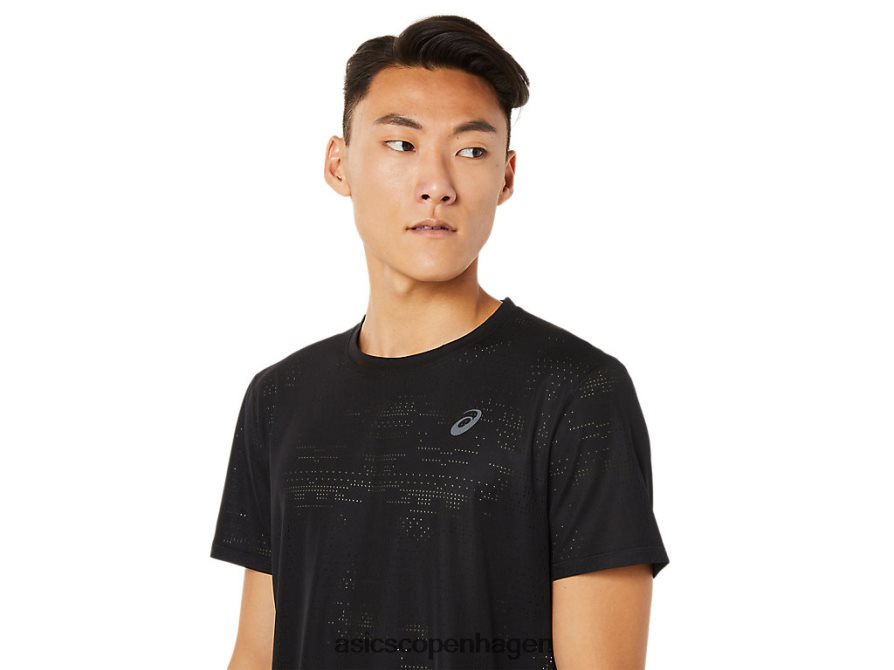 Asics ventilate actibreeze kortærmet top ydeevne sort Z206F61390