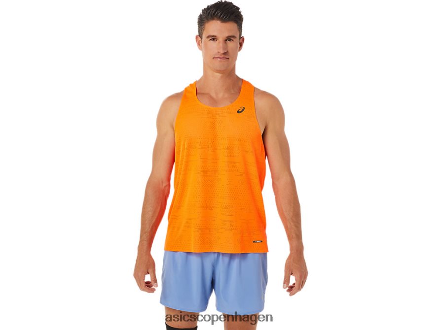 Asics ventiler actibreeze singlet chokerende orange Z206F61326