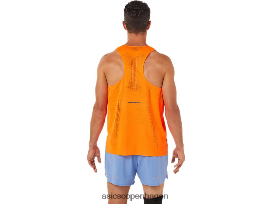 Asics ventiler actibreeze singlet chokerende orange Z206F61326