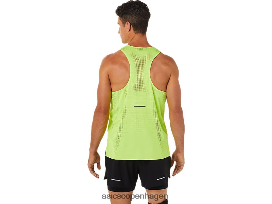 Asics ventiler actibreeze singlet hazard grøn Z206F61391