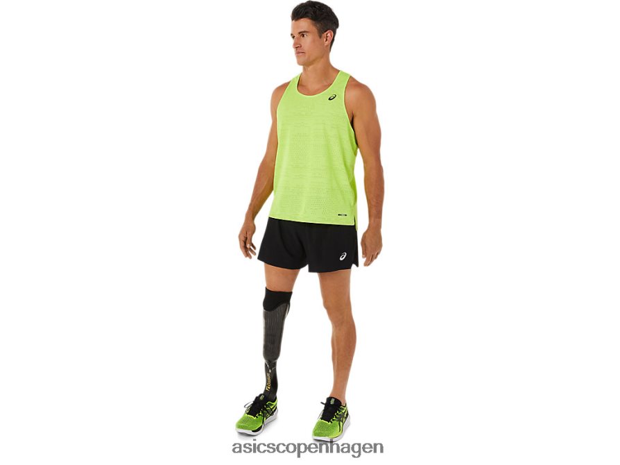 Asics ventiler actibreeze singlet hazard grøn Z206F61391