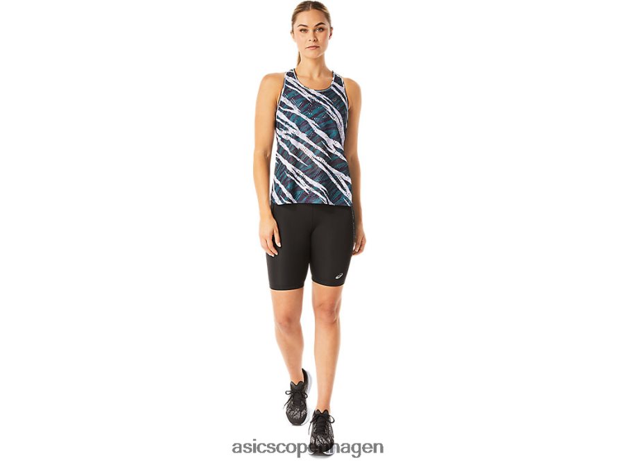 Asics ventiler actibreeze tank aop natskygge/fløjlsfyr Z206F63072