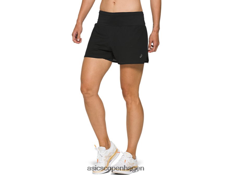 Asics ventilere 2-n-1 35i kort ydeevne sort Z206F64134