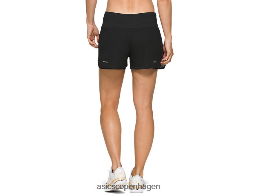 Asics ventilere 2-n-1 35i kort ydeevne sort Z206F64134