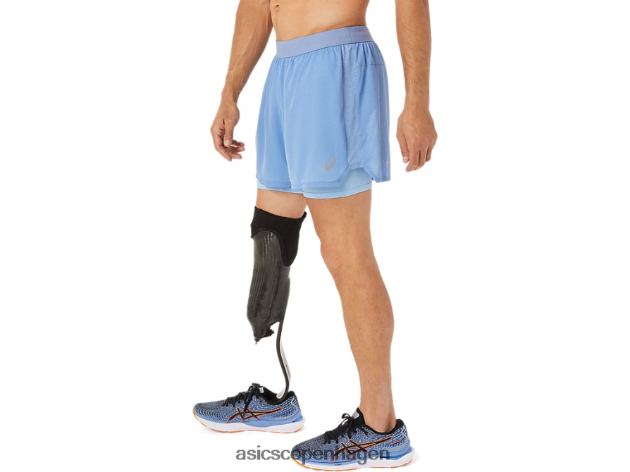 Asics ventilere 2-n-1 5i kort blå harmoni/blå lyksalighed Z206F61322