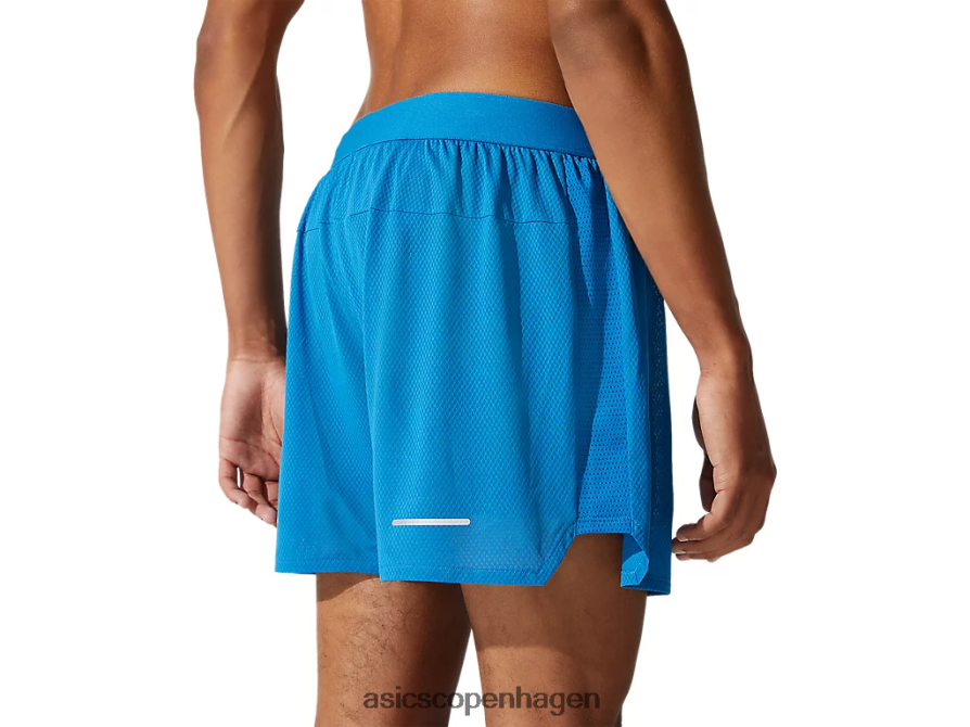 Asics ventilere 2-n-1 5i kort genfødt blå/fransk blå Z206F61911