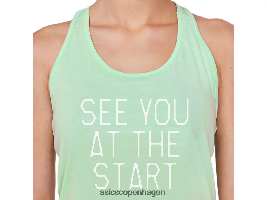 Asics vi ses ved starttanken myntefarvet lyng Z206F64158