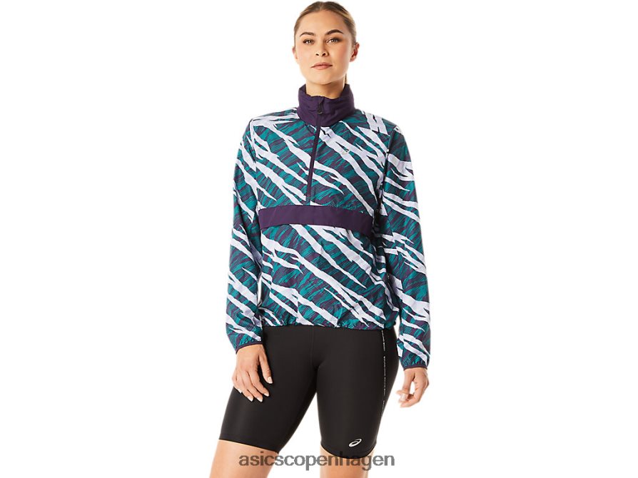 Asics vild camo anorak natskygge/fløjlsfyr Z206F63071