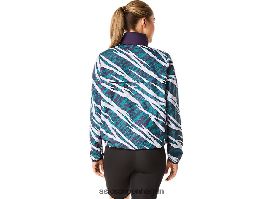 Asics vild camo anorak natskygge/fløjlsfyr Z206F63071