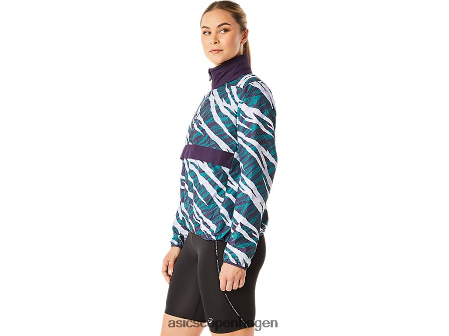 Asics vild camo anorak natskygge/fløjlsfyr Z206F63071