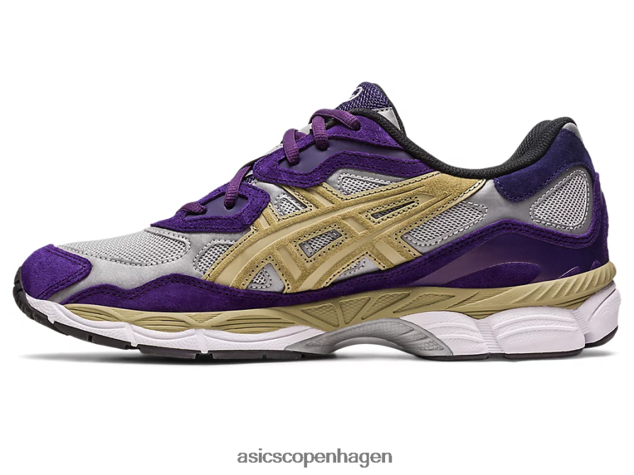 Asics vågen ny x gel-nyc ren sølv/gotisk drue Z206F6307
