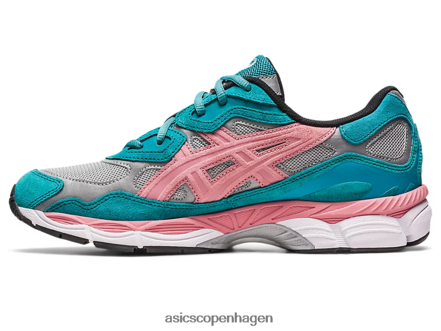 Asics vågen ny x gel-nyc ren sølv/grøn blå skifer Z206F6308