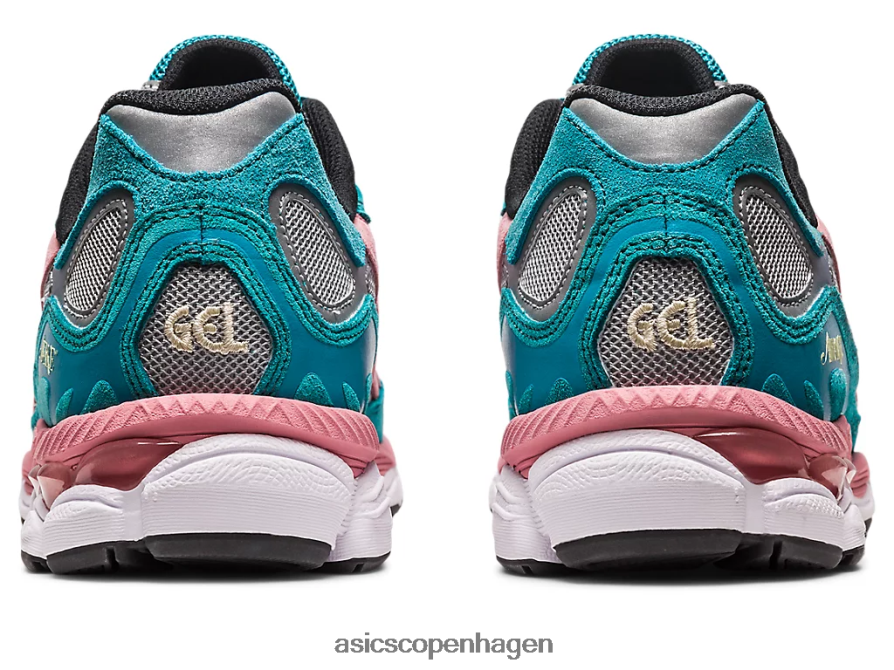 Asics vågen ny x gel-nyc ren sølv/grøn blå skifer Z206F6308