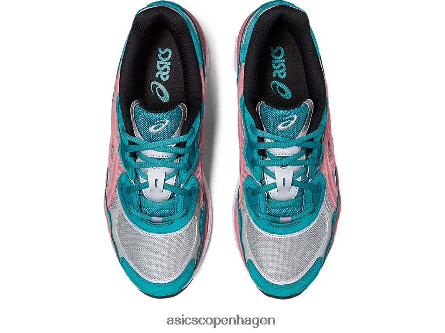 Asics vågen ny x gel-nyc ren sølv/grøn blå skifer Z206F6308