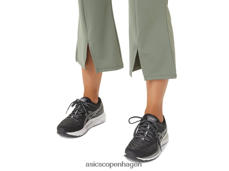 Asics w genbrugt flare pant lav grøn/birk Z206F62740