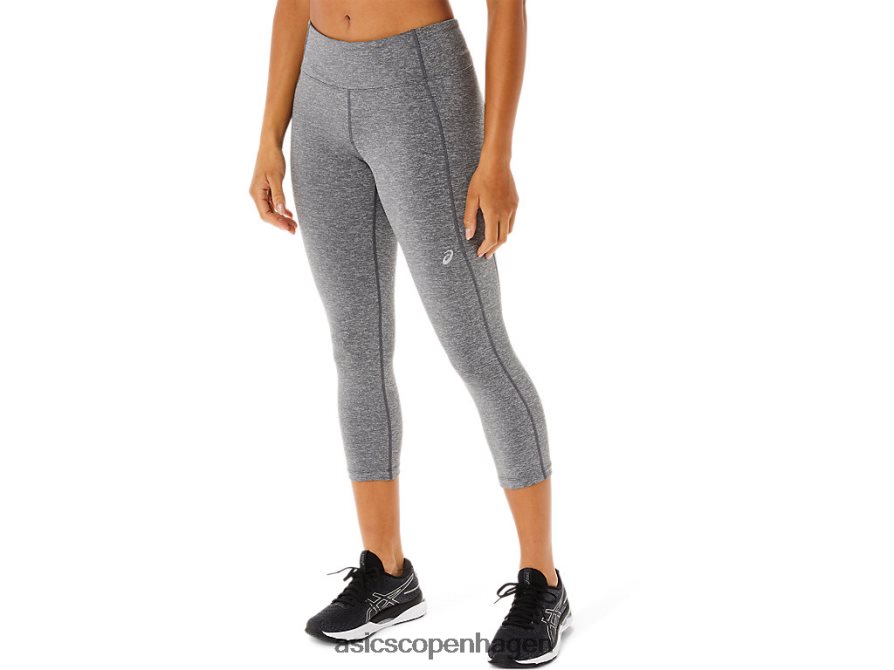 Asics ydeevne capri mørk gråmeleret Z206F63366