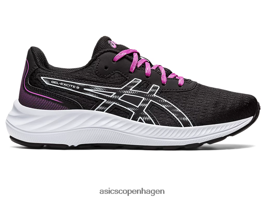Asics gel-excite 9 klasse skole sort/blød himmel Z206F64380