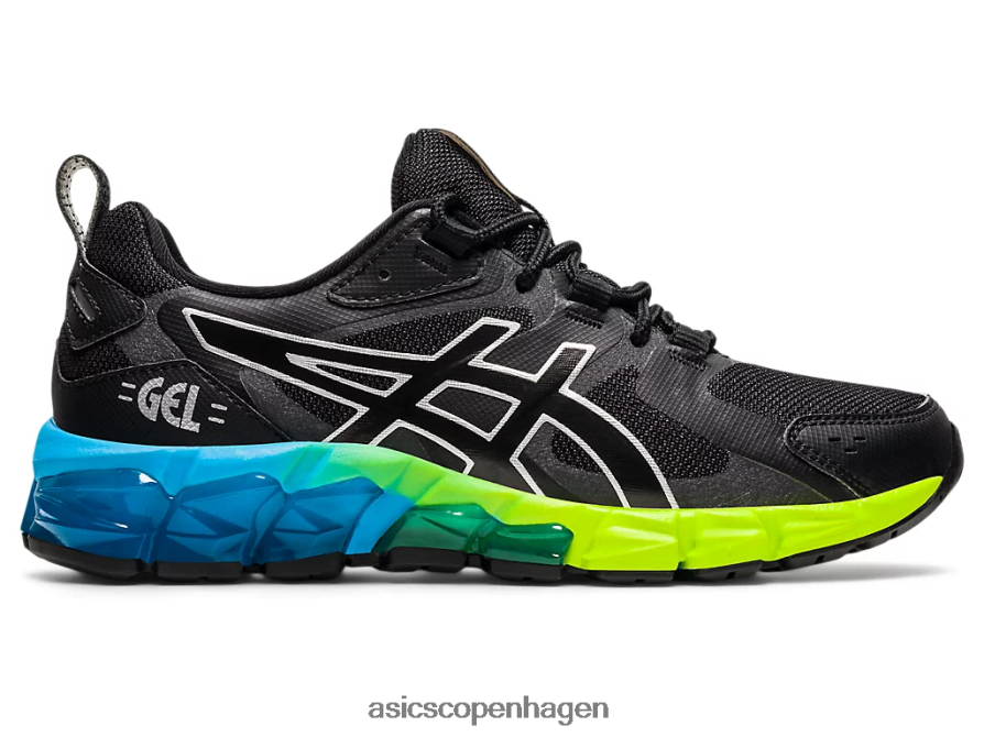 Asics gel-quantum 180 6 klasse skole sort/aizuri blå Z206F64315