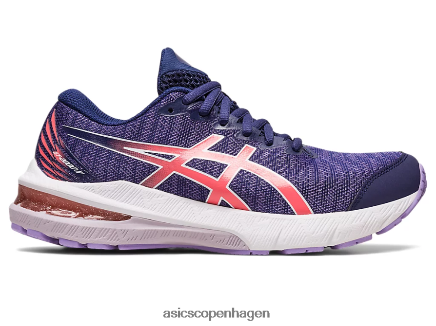 Asics gt-2000 11 klasse skole indigo blå/papaya Z206F64337