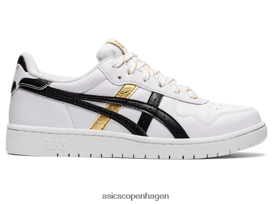 Asics japans folkeskole hvid sort Z206F64550