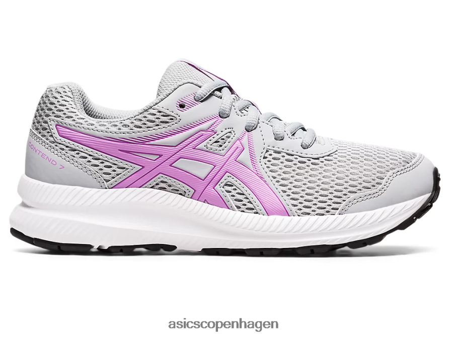 Asics kæmpe 7 klasse skole piemontegrå/lavendel glød Z206F64536