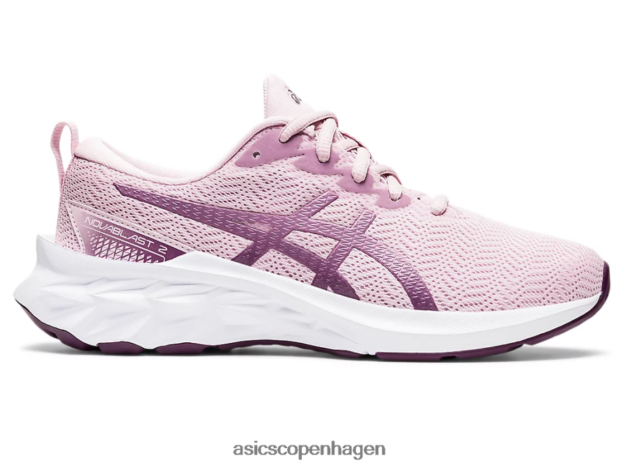 Asics novablast 2 klasse skole knap rose/rent sølv Z206F64343